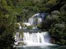 > Хорватия > макарская ривьера, курорт башка вода  водопад крка