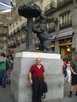  Испания  Мадрид  TRYP ALCALA 611  На Пуэрта дель Соль около памятника - символа Мадрида
