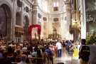 > Италия > Сицилия  Богослужение в ц.Санта Мария делла Пьета.
