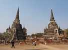 > Таиланд > Аютхайя  Ступы в кхмерском храме