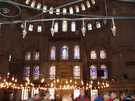  Турция  Стамбул  мечеть Султан Ахмет интерьер