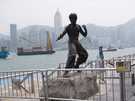 > Китай > Гонконг (Сянган)  Статуя Брюса Ли.