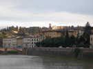 > Италия > Флоренция  Флоренция, река Арно - вид напротив Уфицци