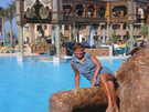 > Египет > Хургада > Sun rise garden beach 4*  вид на бассейн и бар