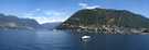  Италия  Панорама озера Комо