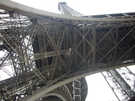  Франция  Париж  Эйфелева башня. Сейчас на вышке находится смотровая пл