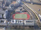 > Франция > Париж  Вид с Эйфелевой башни на стадион во время матча