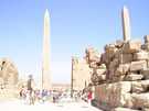 > Египет > Достопримечательности > Карнакский храм (Луксор)  Одна из самых высоких стелл