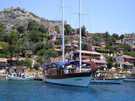  Турция  Экскурсии  Мира-Кекова  Яхты приплывают со всего мира, эта с США