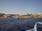  Египет  Шарм Эль Шейх  Domina Coral Bay  Вид побережья с яхты