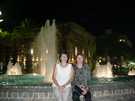  Испания  Тот же фонтан на набережной в Салоу с ночной подсветко